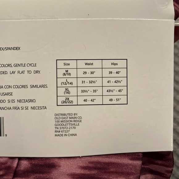 ZONE PRO Active-wear Stretch Leggings High Waist with Cell Phone Pocket NWT - Picture 4 of 4